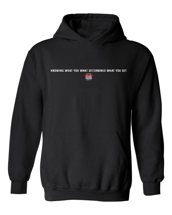 Knowing What You Want Determines What You Get Hoodie