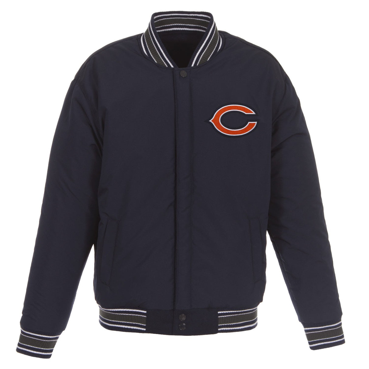 Chicago Bears Reversible Wool Jacket