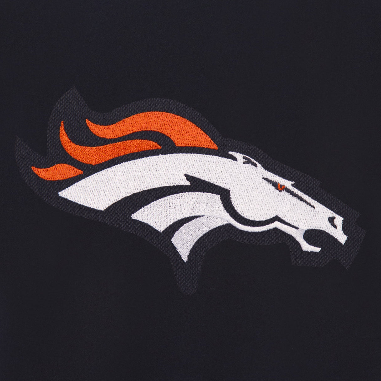 DENVER BRONCOS REVERSIBLE WOOL JACKET - NAVY