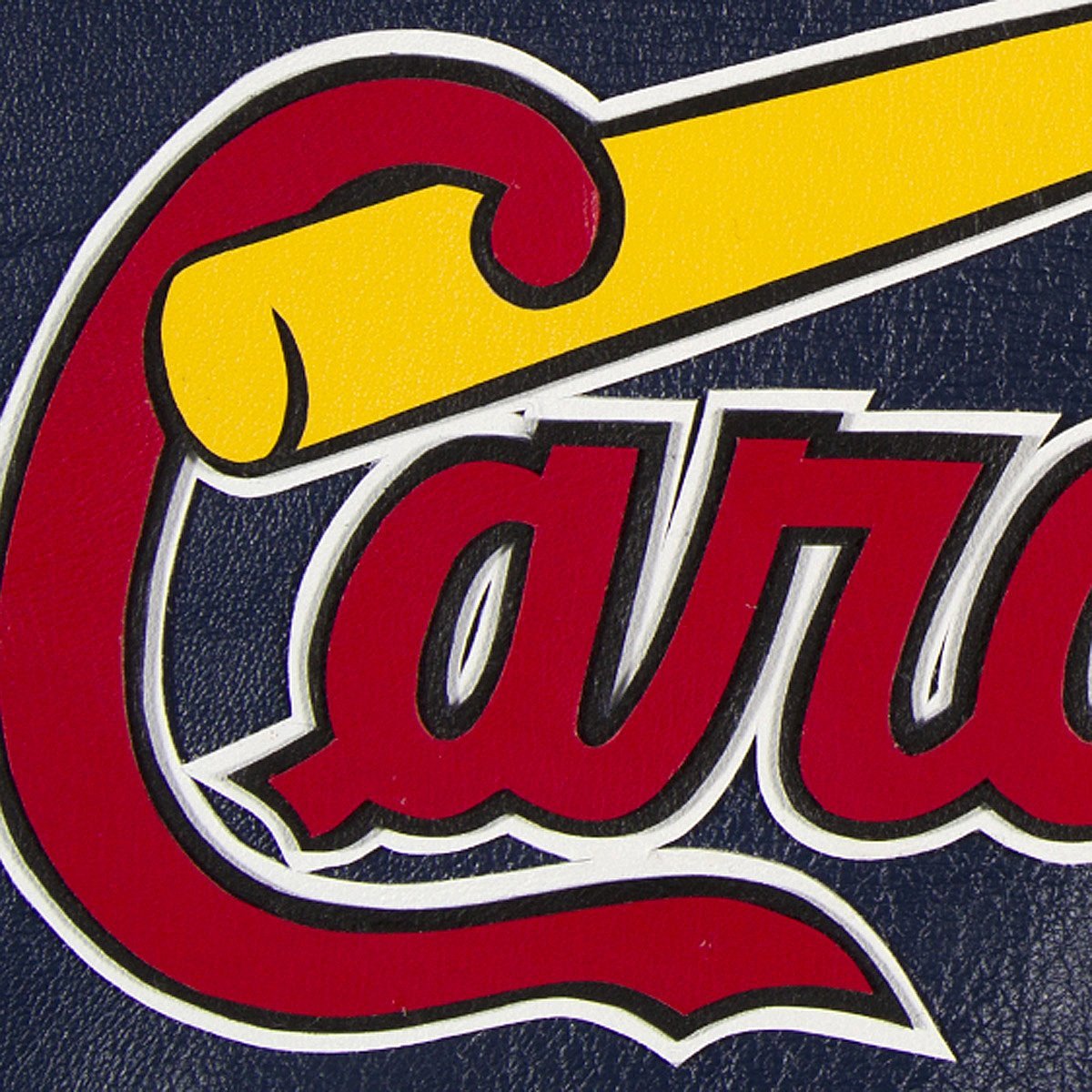 ST. LOUIS CARDINALS FULL LEATHER JACKET - NAVY