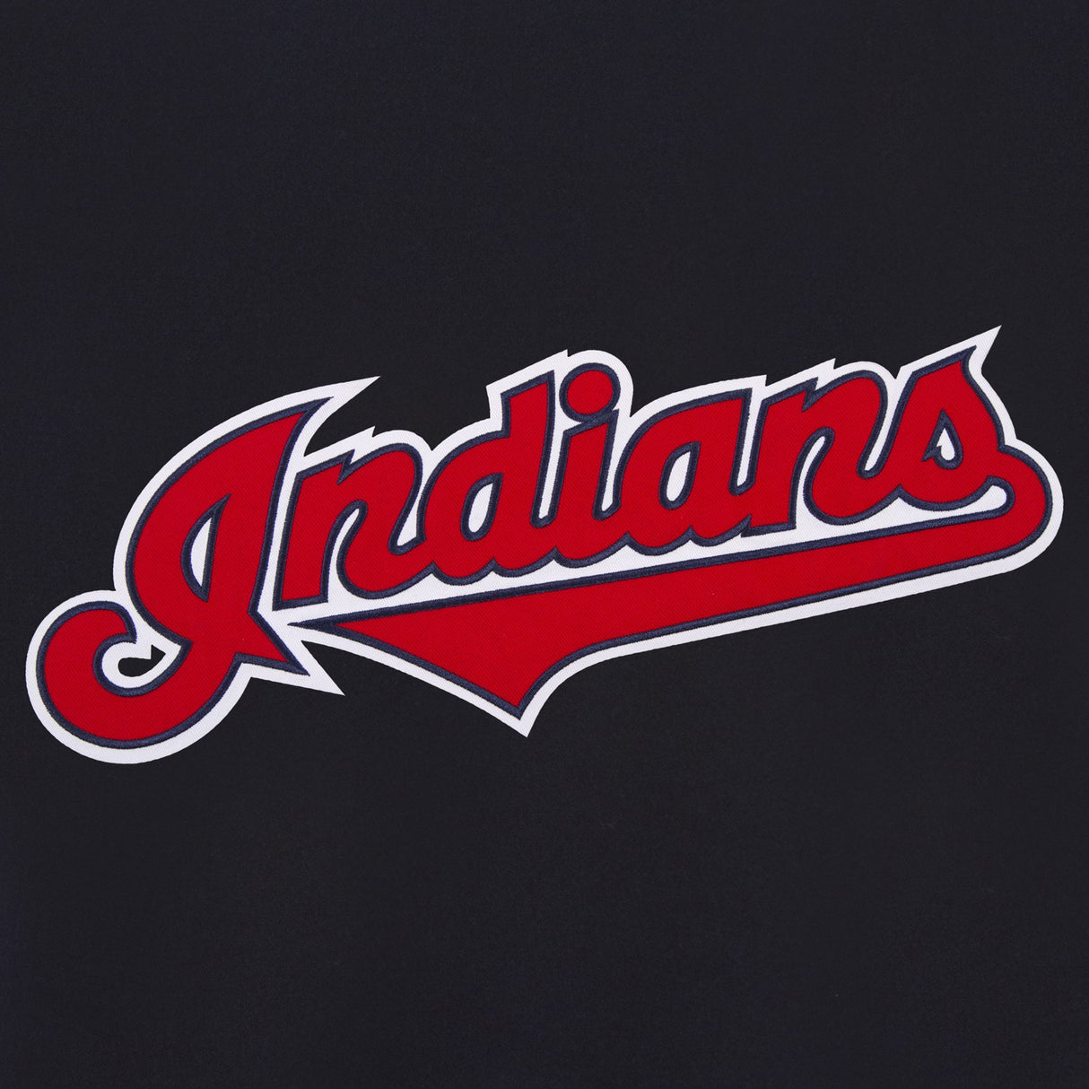 CLEVELAND GUARDIANS REVERSIBLE WOOL JACKET - NAVY