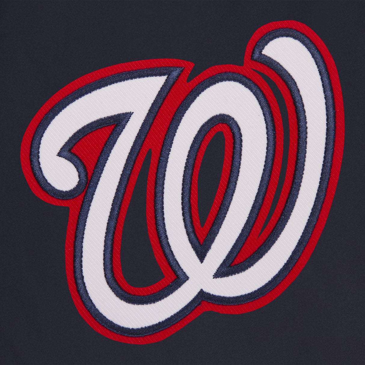WASHINGTON NATIONALS REVERSIBLE WOOL JACKET - NAVY