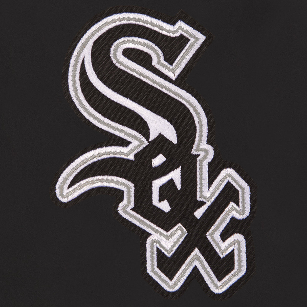 CHICAGO WHITE SOX REVERSIBLE WOOL JACKET - BLACK