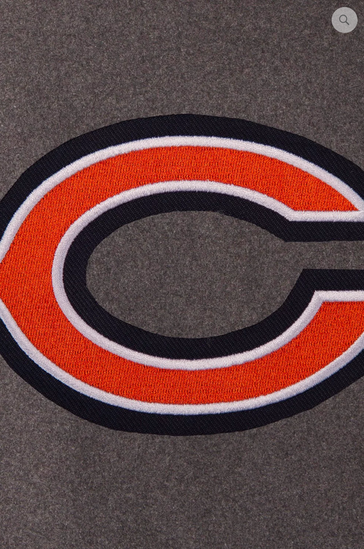 Chicago Bears Reversible Wool & Leather Varsity Jacket