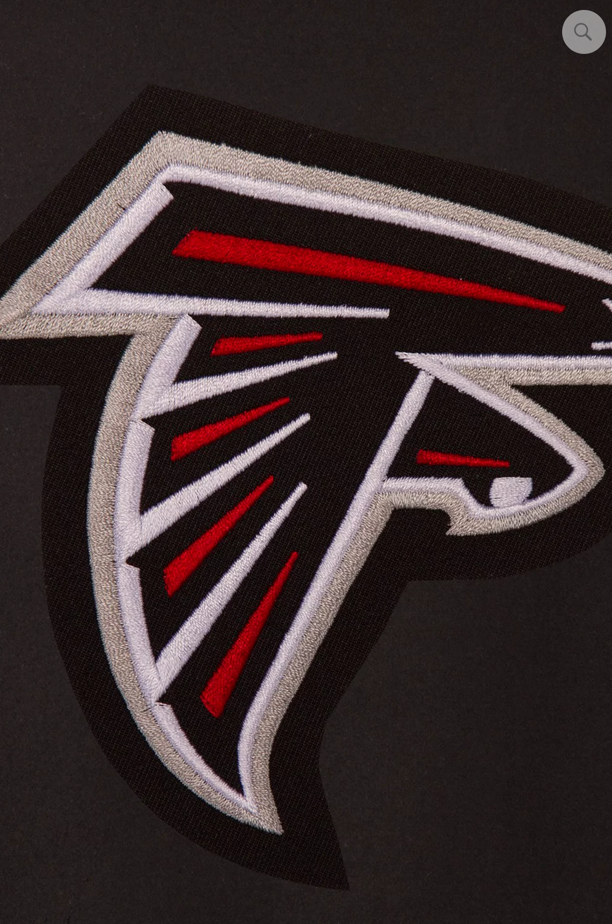 Atlanta Falcons Reversible Wool Varsity Jacket With Back Logo & Red Trimming