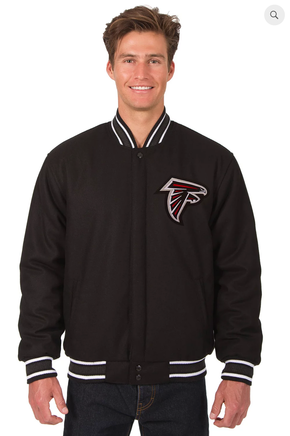 Atlanta Falcons Reversible Wool Varsity Jacket