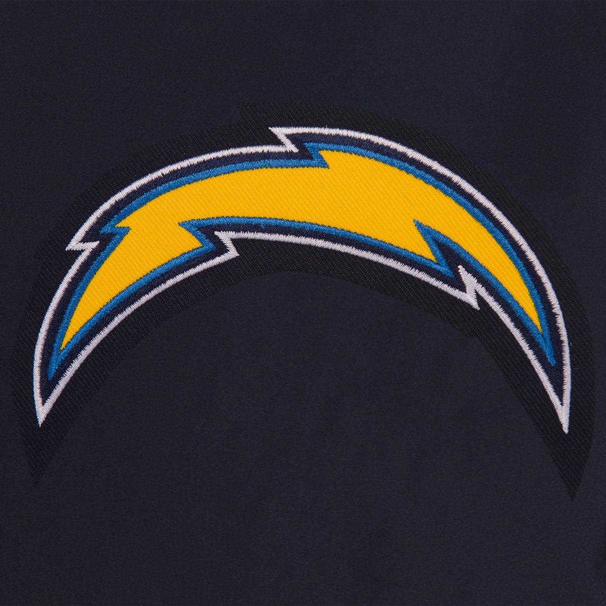 Los Angeles Chargers All-Wool Reversible Jacket (Front and Back Logos)