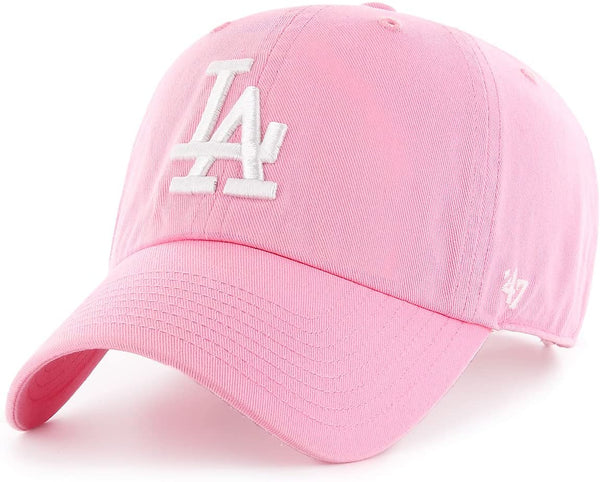 Los Angeles Dodgers '47 Clean Up Adjustable Hat - Pink