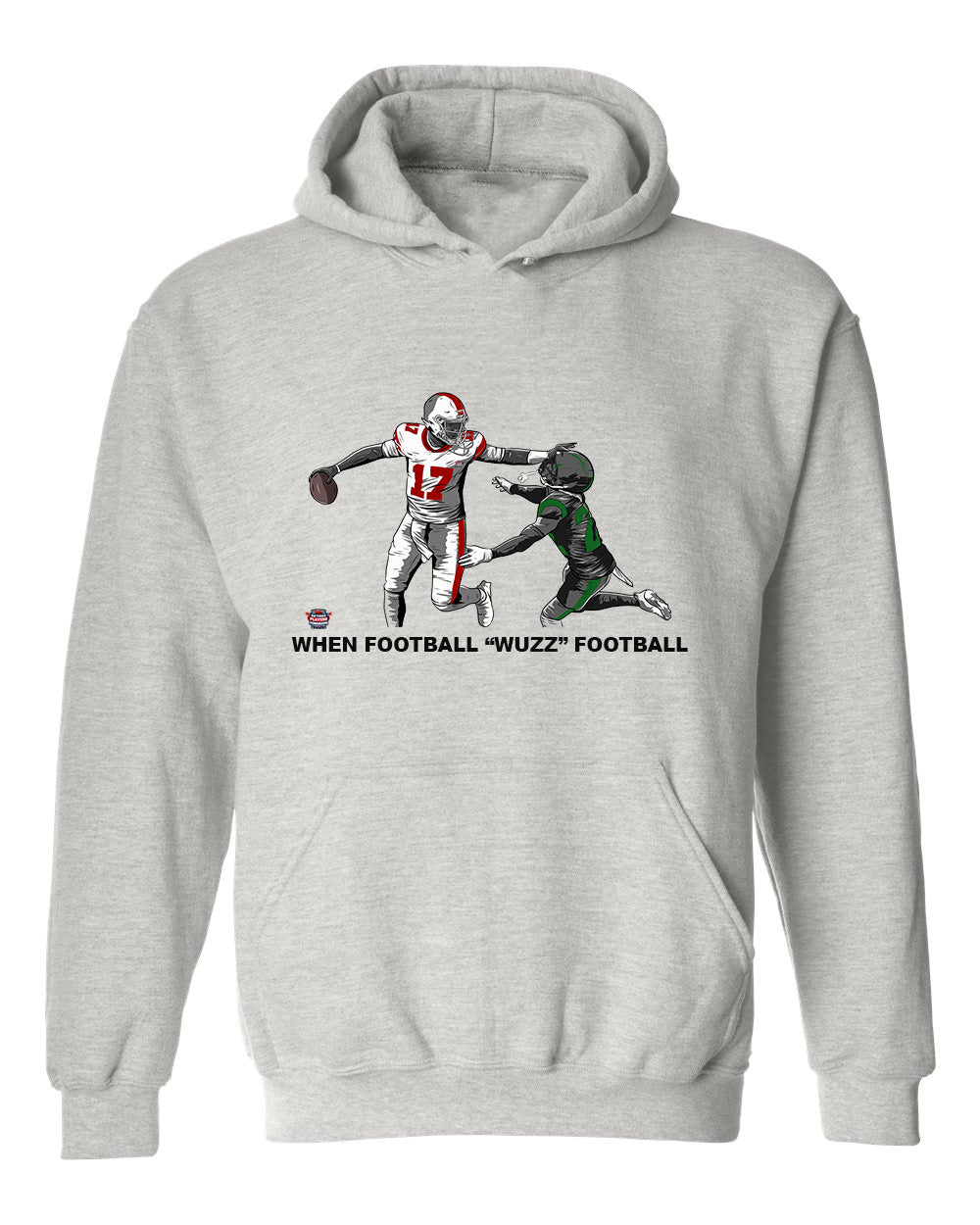 When Football "Wuzz" Football Series 2 Taste This Hoodie