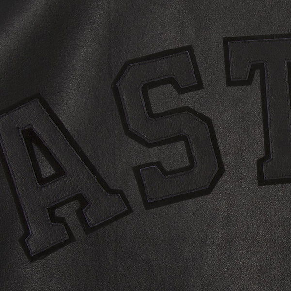 MLB Houston Astros Style 1 Big Logo Black Brown Leather Jacket For Fans -  Freedomdesign