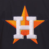 HOUSTON ASTROS COTTON TWILL WORKWEAR JACKET - NAVY