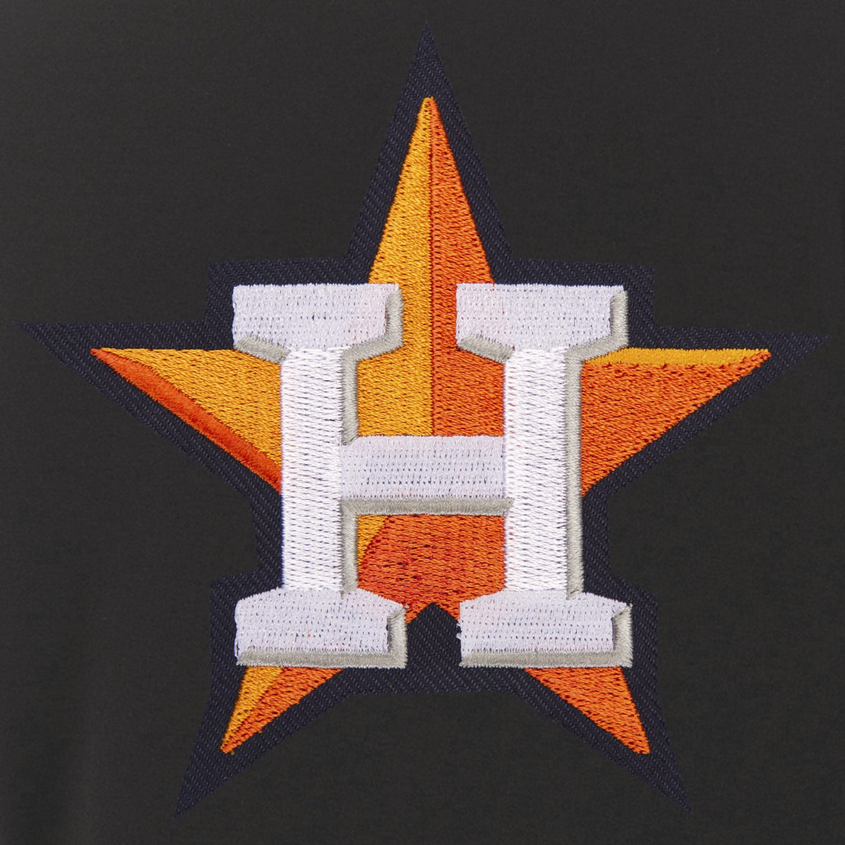 HOUSTON ASTROS JH DESIGN REVERSIBLE WOMEN FLEECE JACKET - BLACK