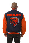 Chicago Bears Embroidered Wool Jacket