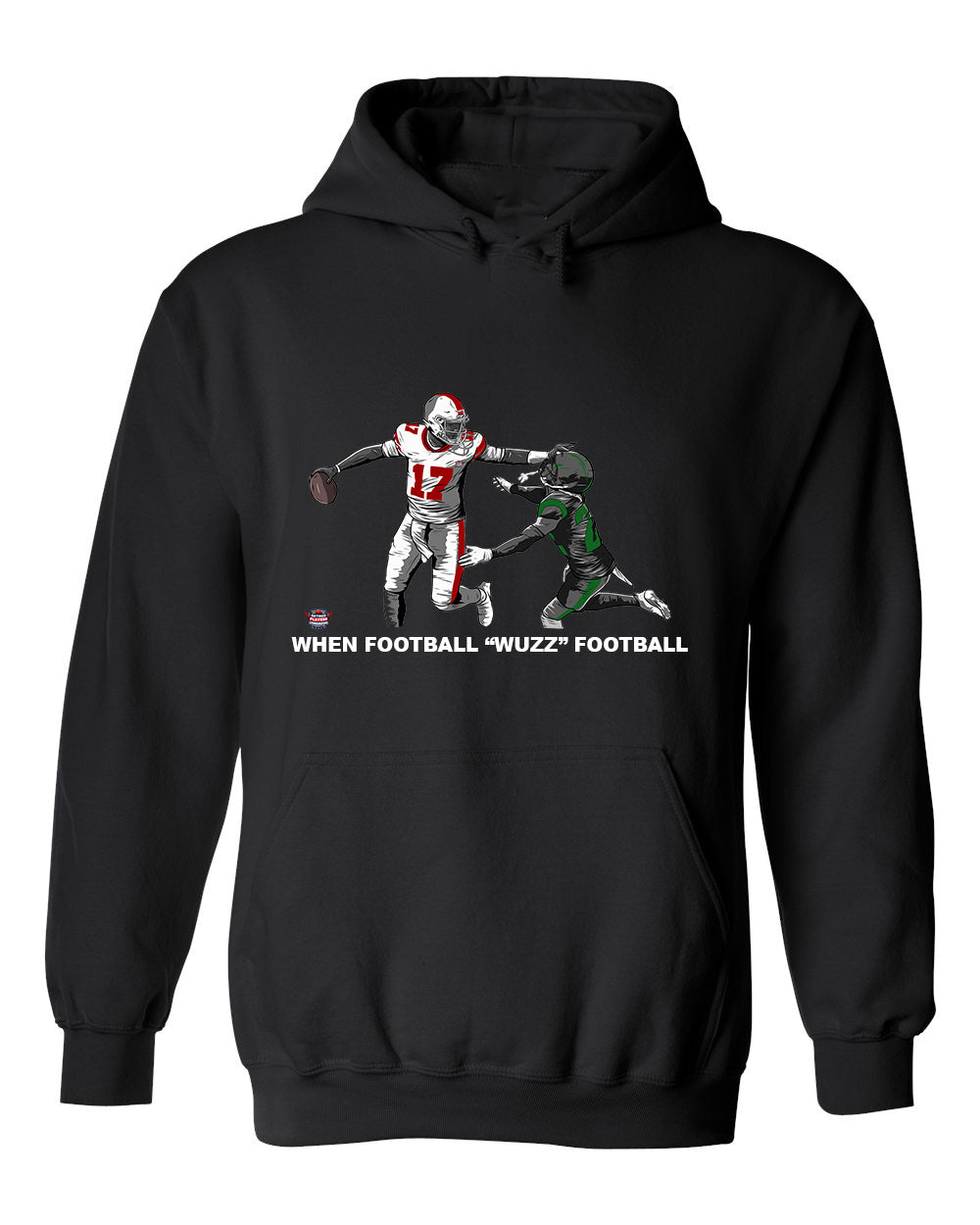 When Football "Wuzz" Football Series 2 Taste This Hoodie