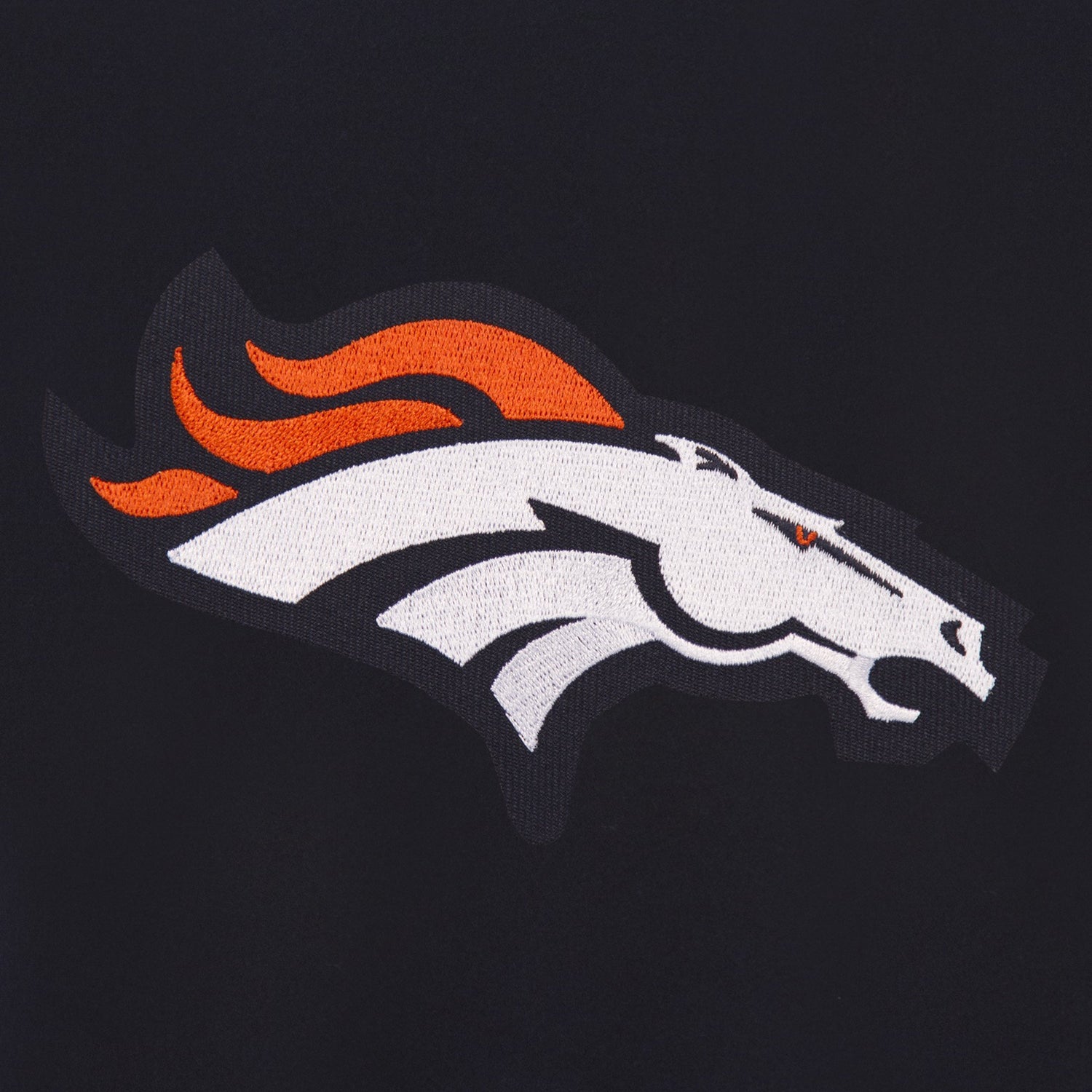 DENVER BRONCOS REVERSIBLE WOOL JACKET - NAVY