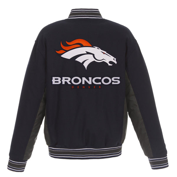 Denver Broncos Reversible Wool Jacket