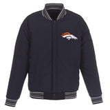 Denver Broncos Reversible Wool Jacket