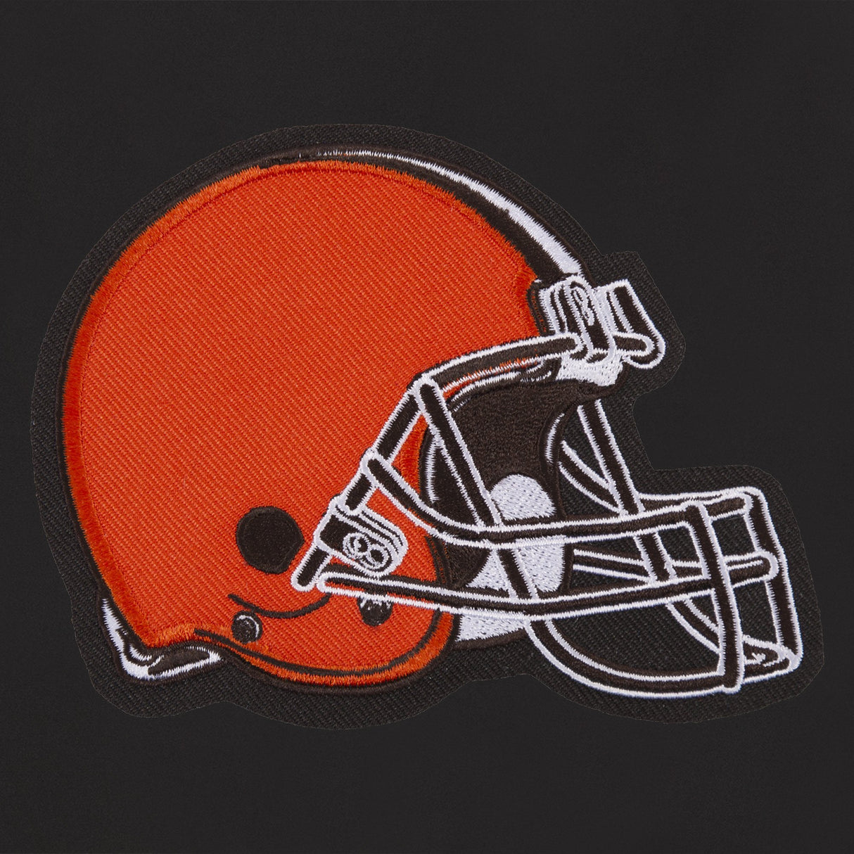 CLEVELAND BROWNS REVERSIBLE WOOL JACKET - BLACK