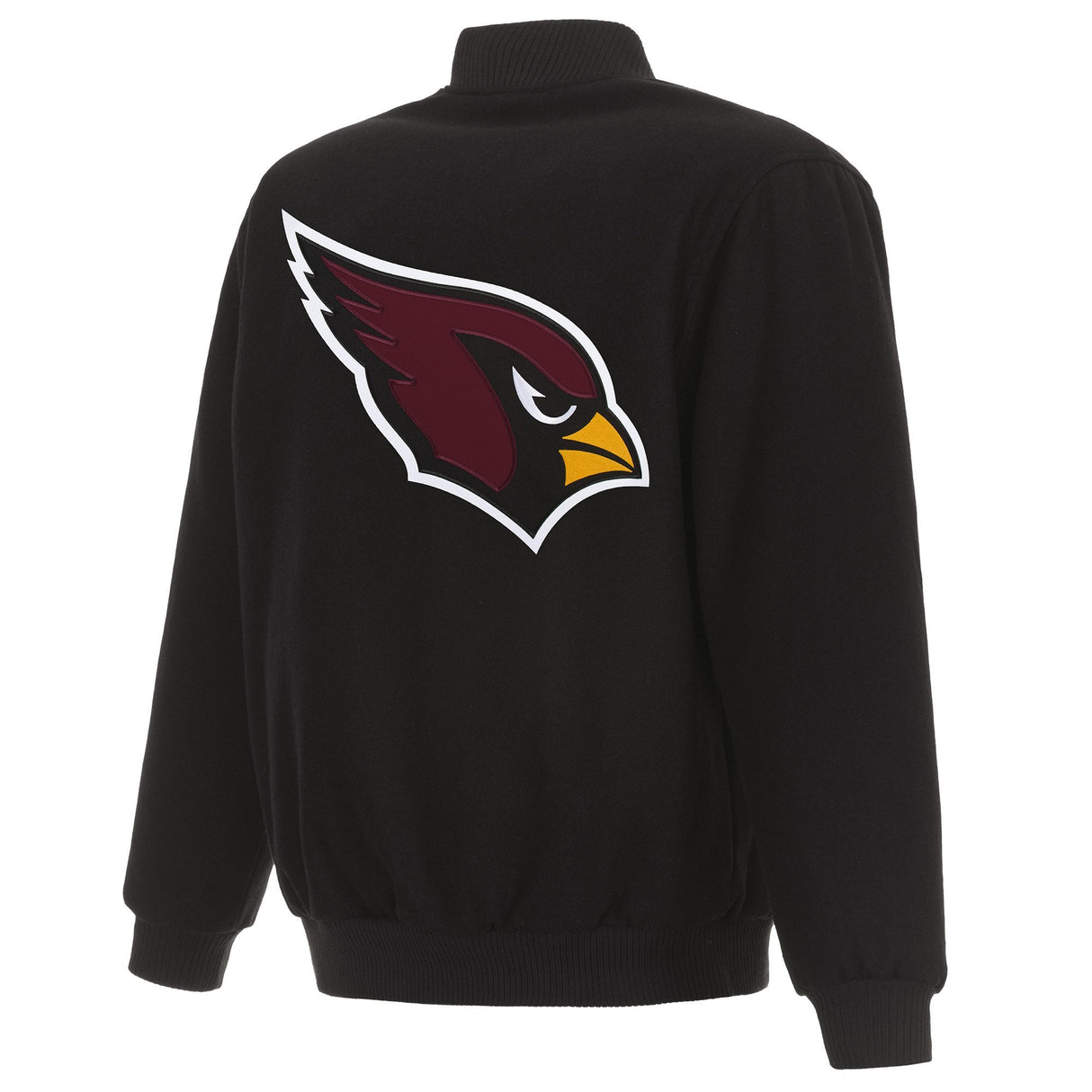 ARIZONA CARDINALS REVERSIBLE WOOL JACKET - FRONT & BACK LOGO