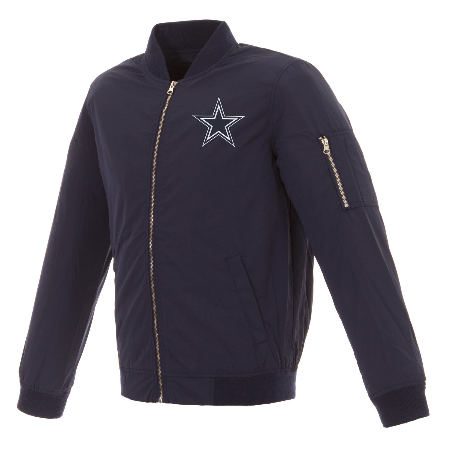 Dallas Cowboys Nylon Bomber Jacket