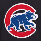 CHICAGO CUBS COTTON TWILL WORKWEAR JACKET - NAVY