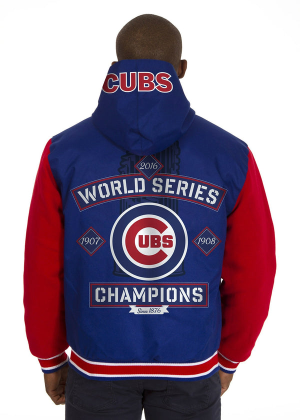 Chicago Cubs Championship Reversible Poly-Twill Jacket