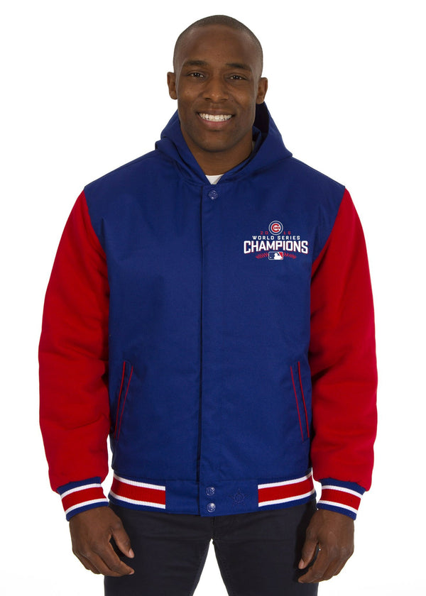 Chicago Cubs Championship Reversible Poly-Twill Jacket