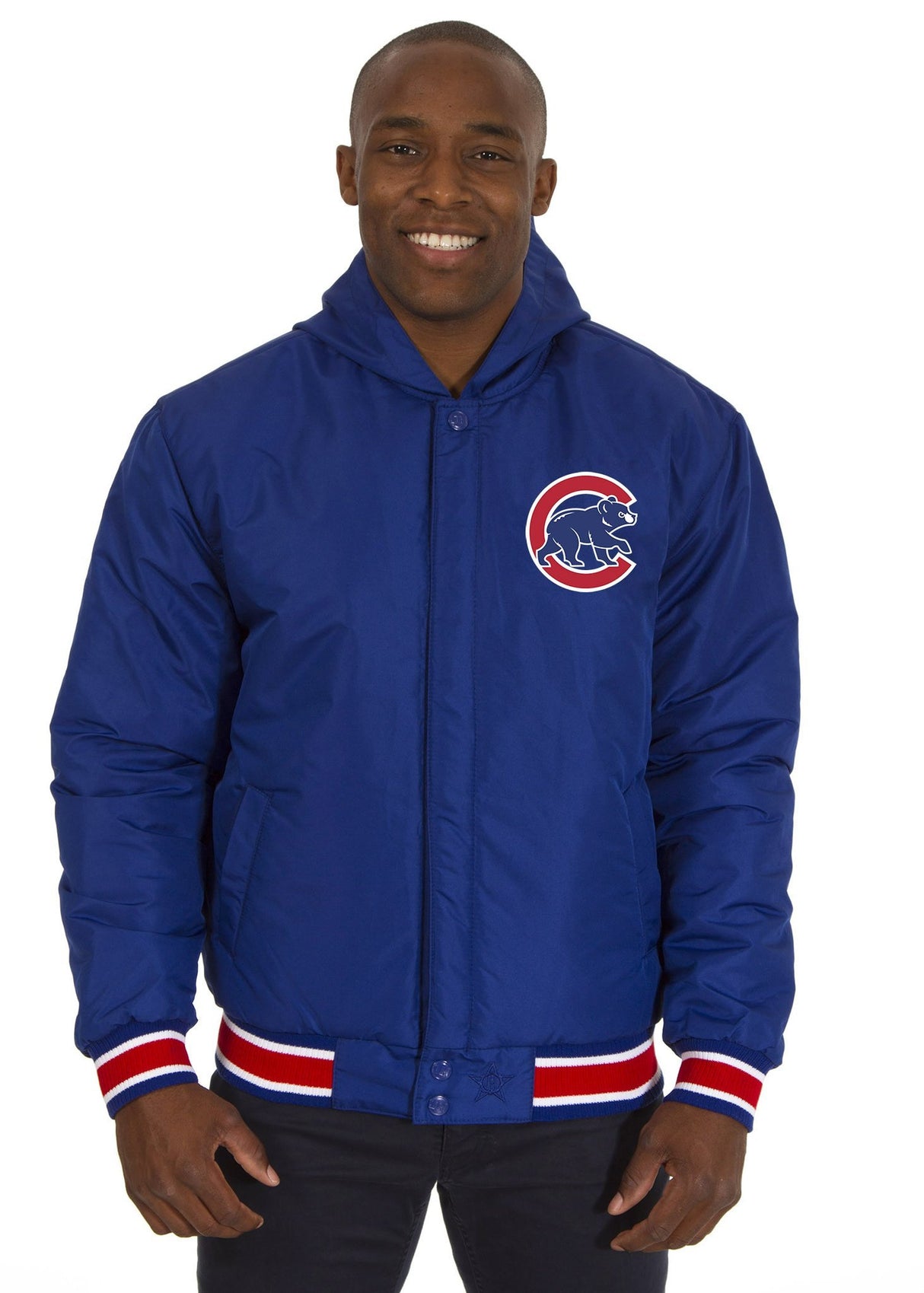 Chicago Cubs Championship Reversible Poly-Twill Jacket