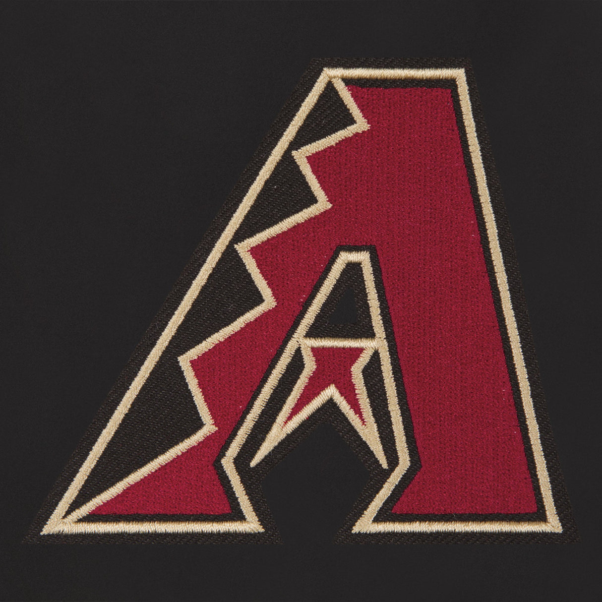 ARIZONA DIAMONDBACKS REVERSIBLE WOOL JACKET - BLACK