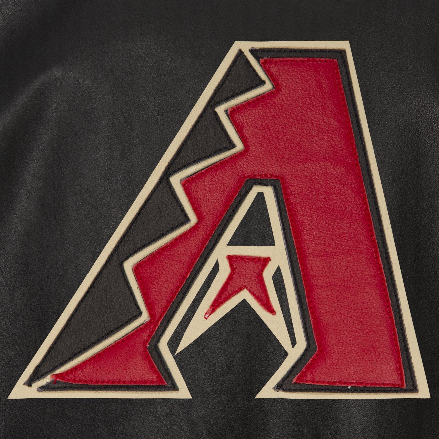ARIZONA DIAMONDBACKS FULL LEATHER JACKET - BLACK