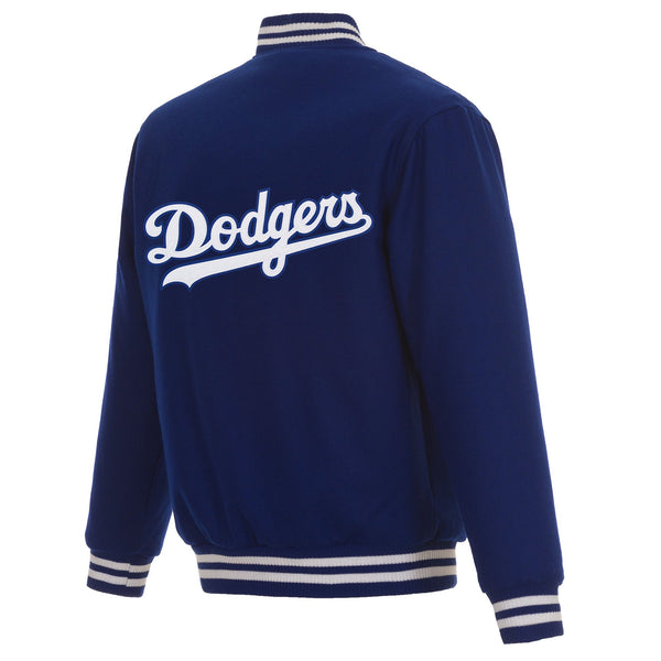 LOS ANGELES DODGERS REVERSIBLE WOOL JACKET - ROYAL