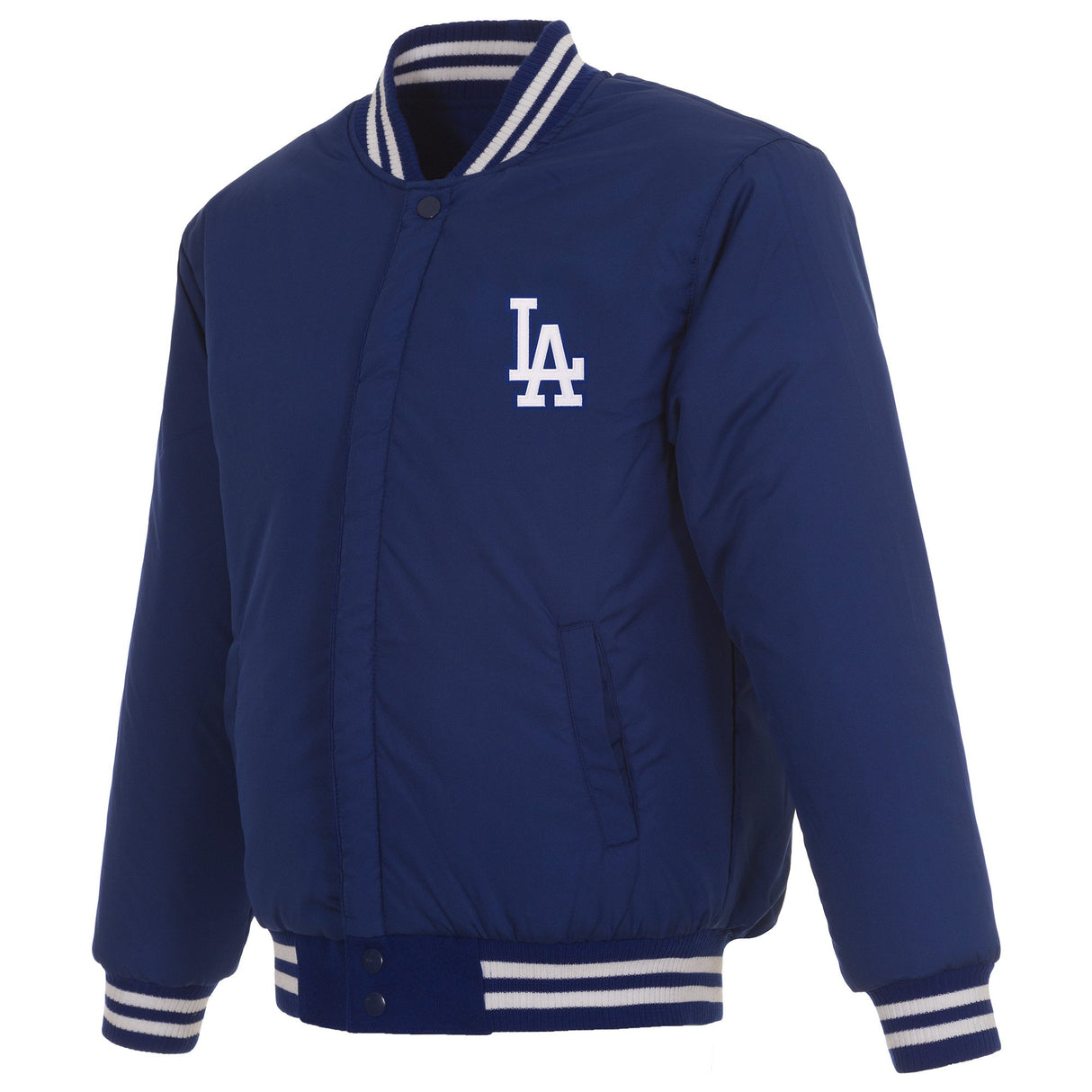 LOS ANGELES DODGERS REVERSIBLE WOOL JACKET - ROYAL