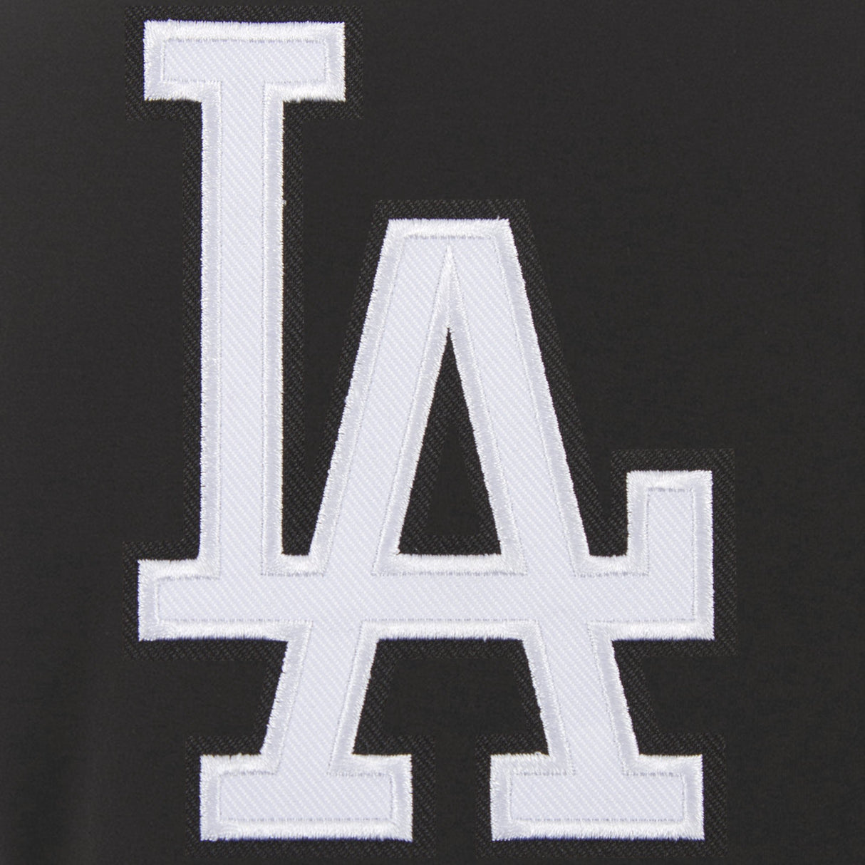 LOS ANGELES DODGERS JH DESIGN REVERSIBLE WOMEN FLEECE JACKET - BLACK
