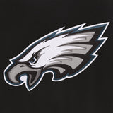 PHILADELPHIA EAGLES REVERSIBLE WOOL JACKET - BLACK