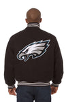 Philadephia Eagles Embroidered Wool Jacket