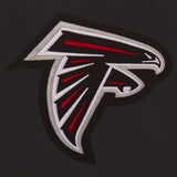ATLANTA FALCONS REVERSIBLE WOOL JACKET - BLACK