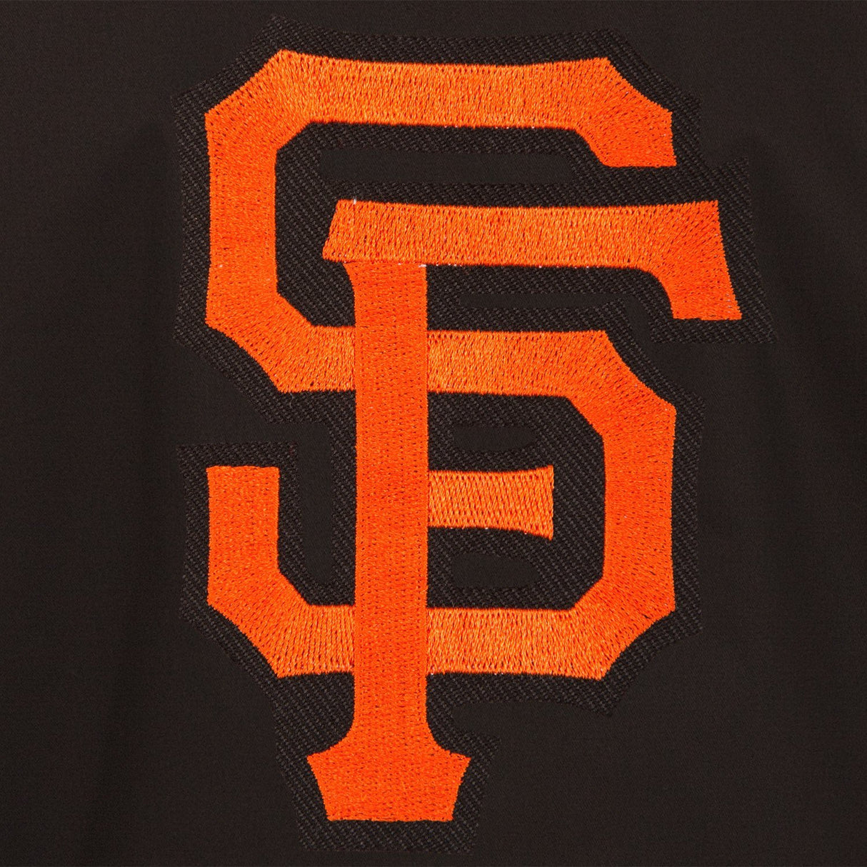 SAN FRANCISCO GIANTS COTTON TWILL WORKWEAR JACKET - BLACK