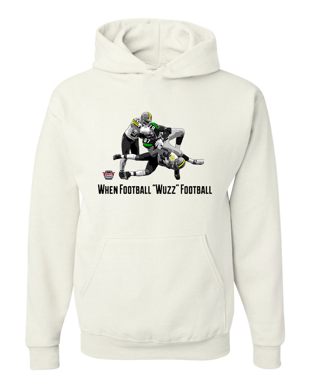 When Football "Wuzz" Football Series 1 Wrecking Crew Hoodie