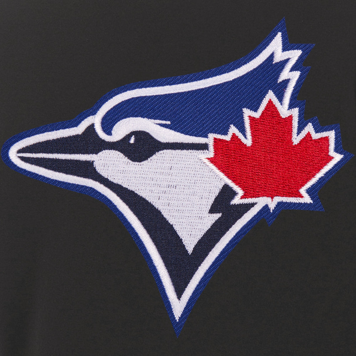 TORONTO BLUE JAYS JH DESIGN REVERSIBLE WOMEN FLEECE JACKET - BLACK