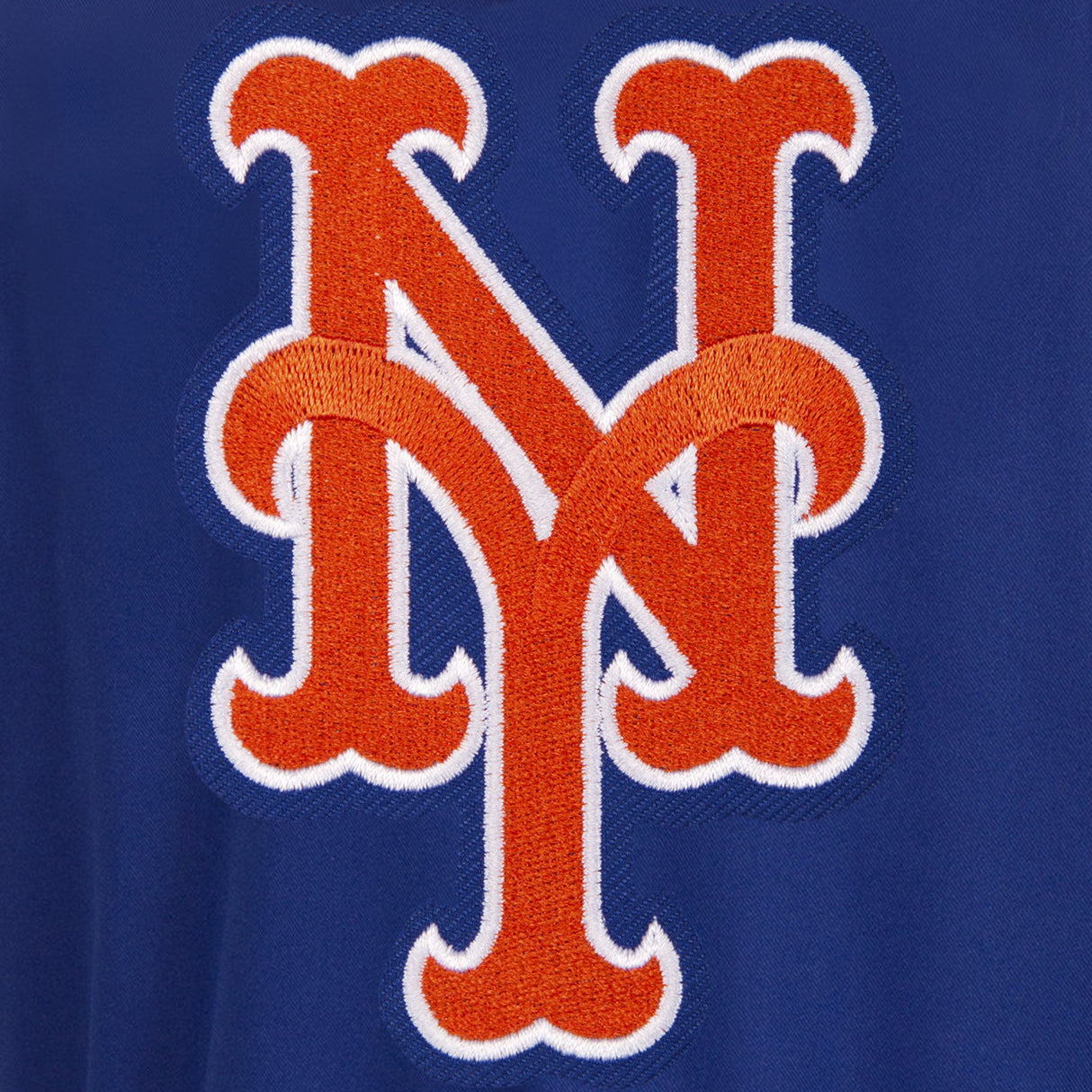 NEW YORK METS TWO-TONE REVERSIBLE FLEECE HOODED JACKET - ROYAL/GREY