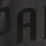 SAN DIEGO PADRES FULL LEATHER JACKET - BLACK/BLACK