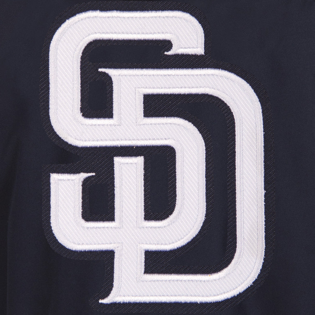 SAN DIEGO PADRES TWO-TONE REVERSIBLE FLEECE HOODED JACKET - NAVY/GREY