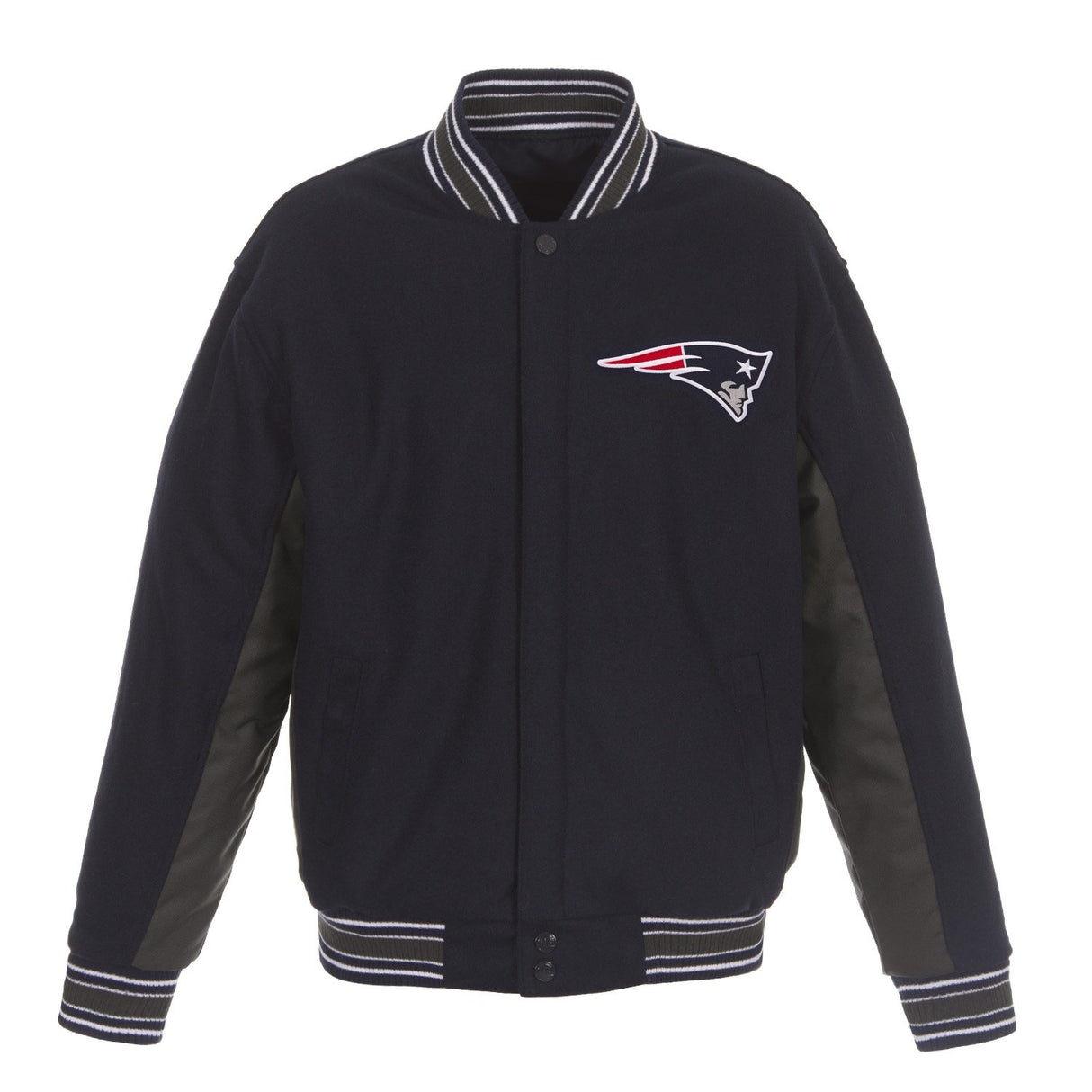 New England Patriots Reversible Wool Jacket