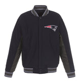 New England Patriots Reversible Wool Jacket