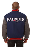 New England Patriots Embroidered Wool Jacket