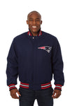 New England Patriots Embroidered Wool Jacket