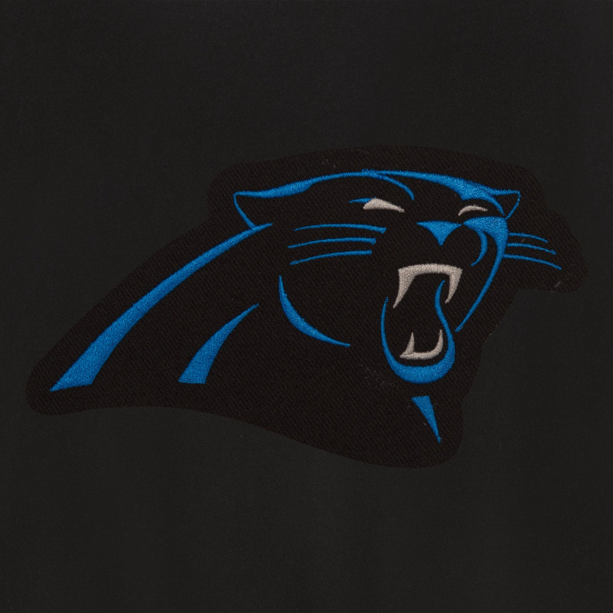 CAROLINA PANTHERS REVERSIBLE WOOL JACKET - BLACK