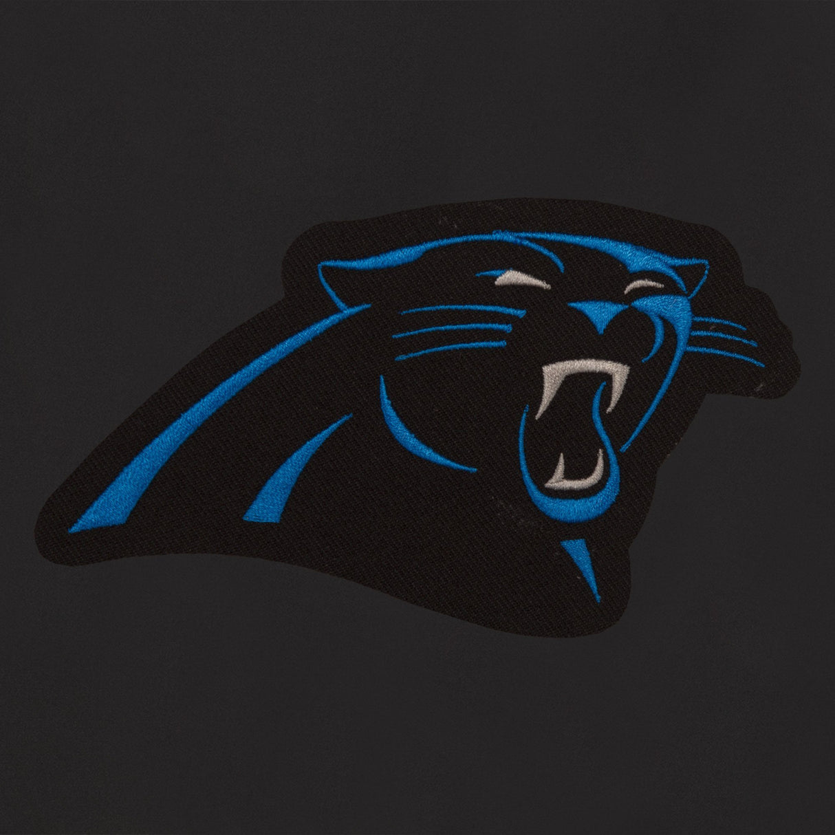 CAROLINA PANTHERS REVERSIBLE WOOL JACKET - BLACK