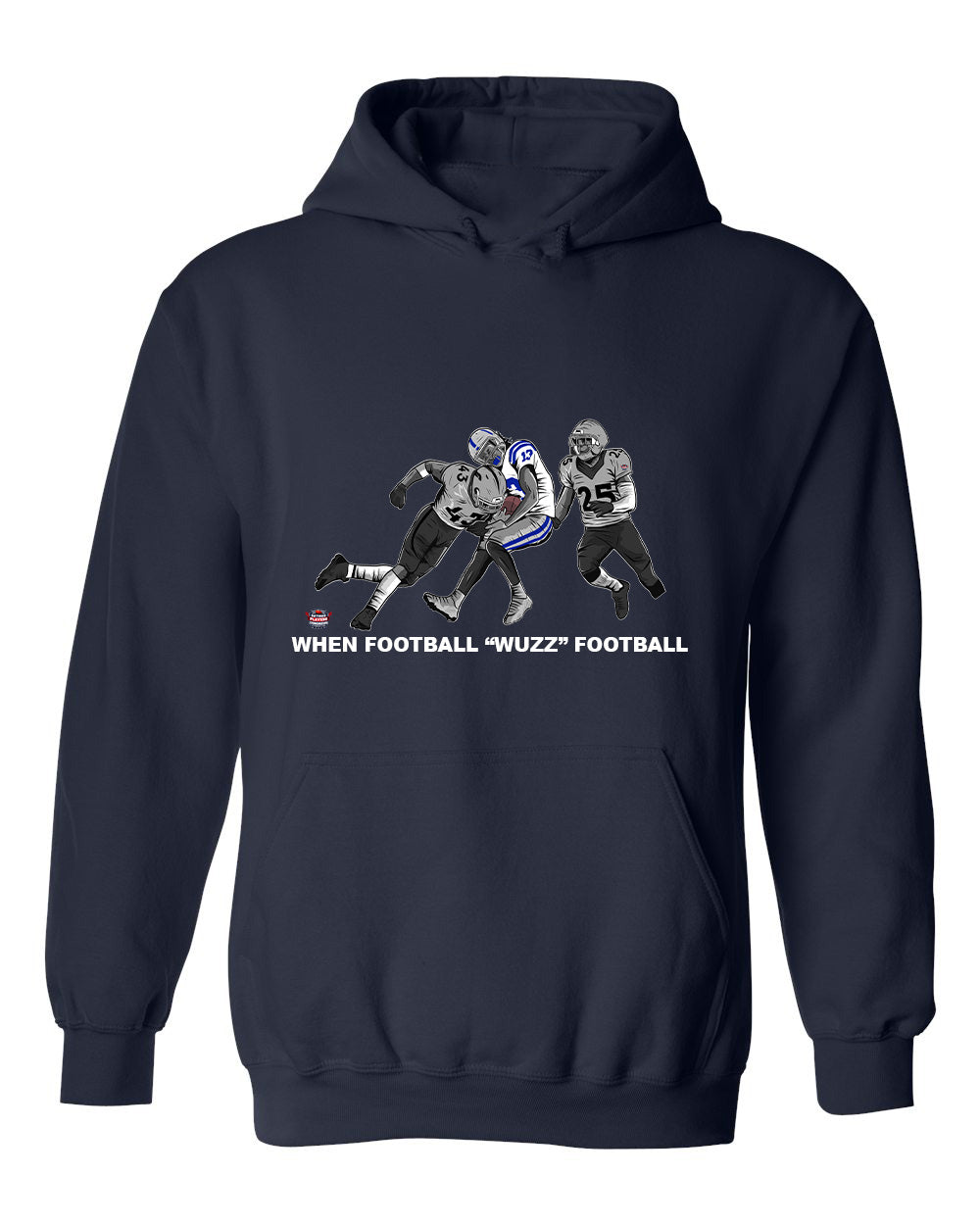 When Football "Wuzz" Football Series 2 Raiderized This Hoodie