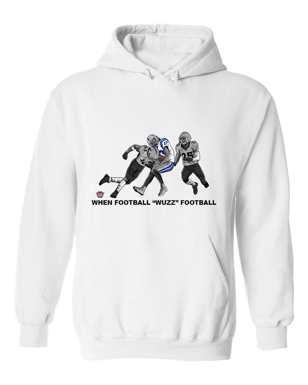 When Football "Wuzz" Football Series 2 Raiderized This Hoodie